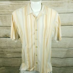 Tommy Bahama Silk Shirt Large
